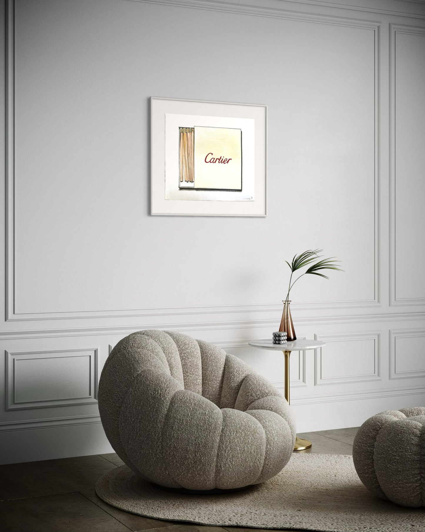 "The Cartier Matchbox", edición impresa de 50 