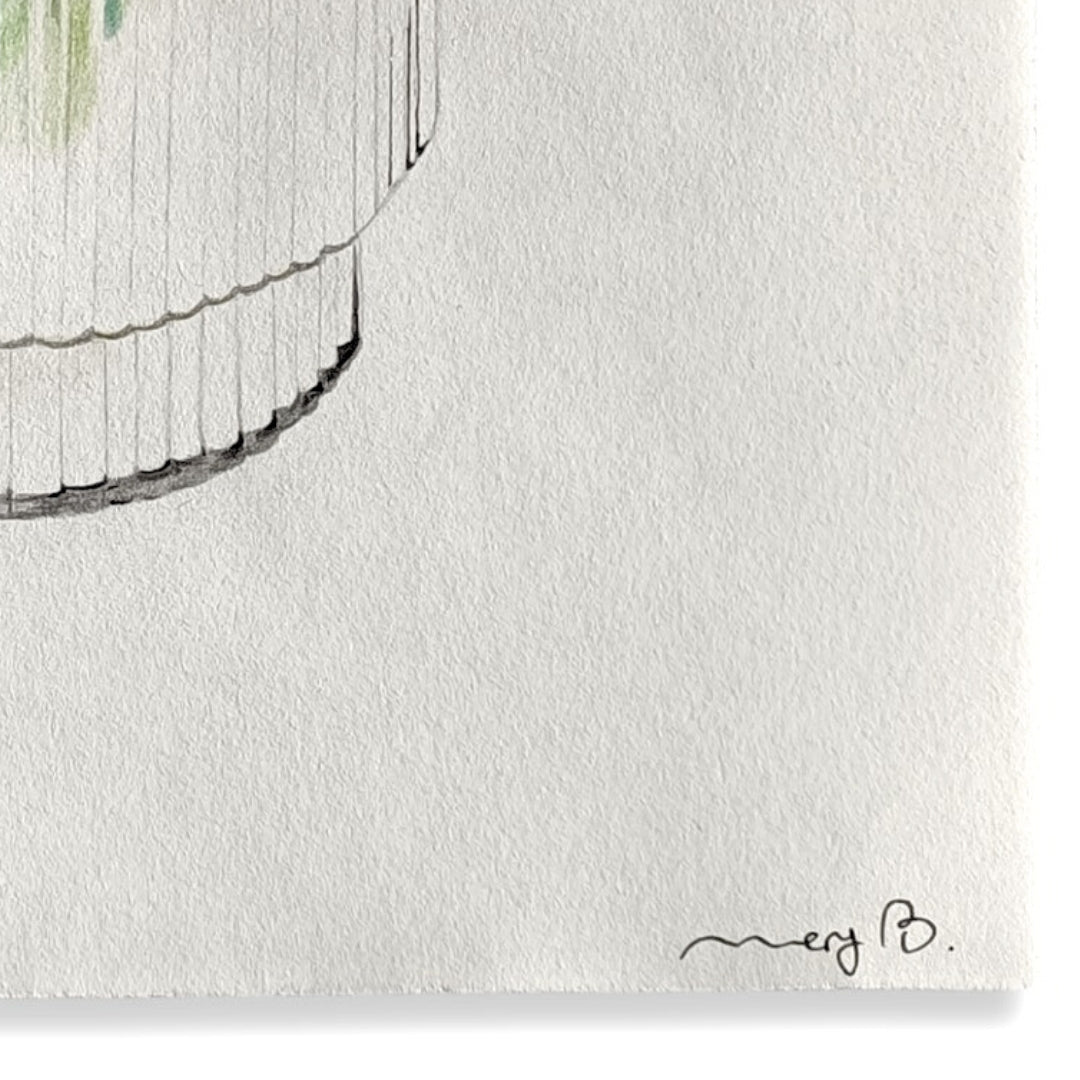 "Matcha latte en Bornholm", Original 