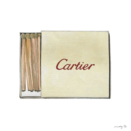 "The Cartier Matchbox", edición impresa de 50 